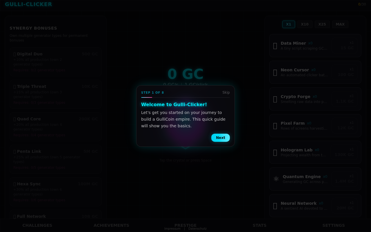 Gulli-Clicker screenshot