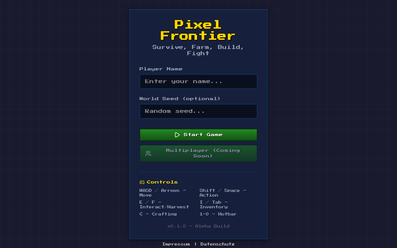 Pixel Frontier screenshot